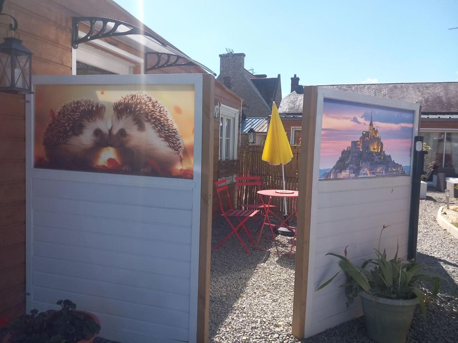 Les Herissons De La Baie Bed & Breakfast Pontorson Dış mekan fotoğraf